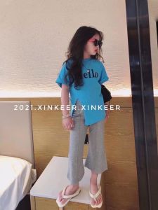 [Hoàn Tiền 6%] Lyvyshop - Bộ quần áo xẻ tà siêu dễ thương cho bé gái 09kg-28kg (giá 01 bộ)
