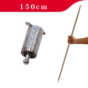 Telescopic Golden Staff Metal Stick 1s Quick Extend/Free Adjustment/Outdoor Adventure/Magic Performance/Self-Defense Tool For Martial Arts/All Ages
