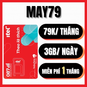 Sim 4G Vinaphone Itel MAY79 Tặng Data Tốc Độ Cao 90GB/Tháng Full Băng Thông Không Giật Miễn Phí Tháng Đầu | FREESHIP - CHƯA KÍCH HOẠT
