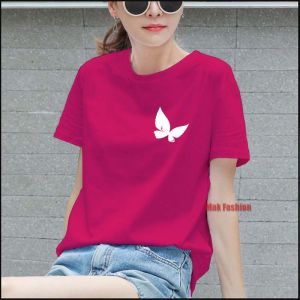 MAK FASHION-  kaos atasan Wanita Lengan Pendek Kekinian Kaos Kata-Kata dan gambar keren/kaos cewek murah