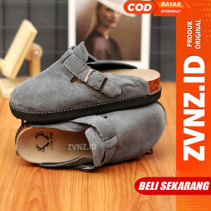 ZVN Albirex  Sandal Selop Pria Dewasa Casual Slop Simple Trendy Kekinian
