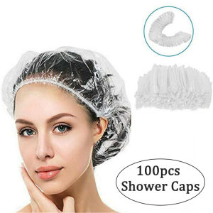 100Pcs Disposable Waterproof Shower caps