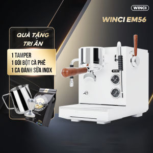 Máy Pha Cà Phê Espresso Winci EM56 hệ thống 3 boiler độc lập bảo hành 1 năm