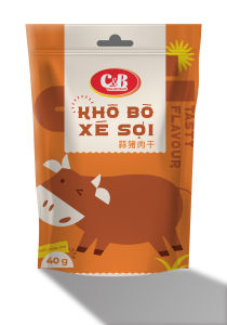 KHÔ BÒ XÉ SỢI C&B (Thơm mềm - Đậm đà)