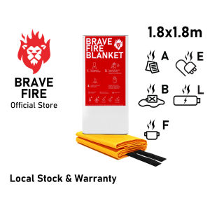 [SG✅] Brave Fire Blanket 1.8x1.8M (10Year Warranty)