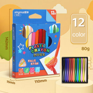 12/24/36 Colors Crayons Painting Safe Non-Toxic Not Dirty Hand Drawing Art Coloring Set