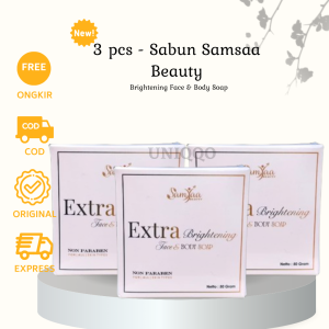 QQ - Sabun Samsaa Beauty 50 gr dengan Marien Collagen Minyak Bulus Vitamin C