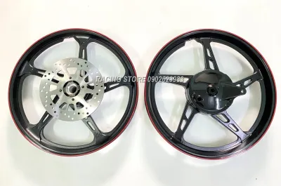 MÂM-VÀNH ĐÚC 5 CÂY 1 ĐĨA YA RC CHỈ ĐỎ GẮN SIRIUS JUPITER TAURUS EXCITER 2006-2010...