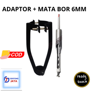 1 PAKET ADAPTOR DUDUKAN + MATABOR BOBOK CHISEL KORTISING VARIAN UKURAN