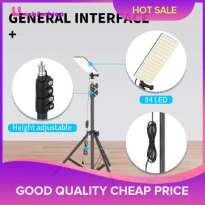 【New Arrival】 USB Charging Portable Lamp Stand IP65 Waterproof 1.8M Retractable Metal Bracket Lantern Stand 6500-7000K Color Temperature for Camping Hiking
