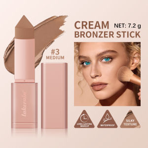 Cream Bronzer Stick Natural Contour Stick Easy Blend Defined Look Long Lasting Face Contouring Makeup Stick