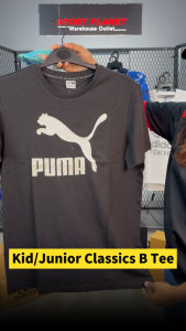Puma Kid/Junior Classics B Tee Shirt Baju Budak (530115-01) Sport Planet 32-42