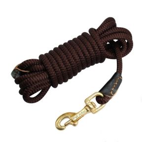 KUXMTC 3/5/10เมตรค่ะ เชือกฝึกสุนัขเชือกกลม ไนลอนทำจากไนลอน 8mm คะ เชือกติดตามยาวสำหรับสุนัข สายจูงสุนัขวิ่ง ทนทานสำหรับงานหนัก สายจูงสุนัขไนลอน กิจกรรมกลางแจ้งกลางแจ้ง