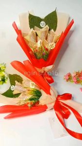 Buket Uang 5 rb asli bisa untuk mahar kado ulangtahun wisuda