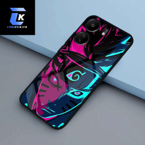 Case Xiaomi Poco C65 Motif Naruto - Softcase Glass Premium Kaca - Casing Redmi 13C (CKC6513C009)
