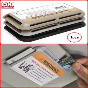 Tempat Kartu ETOLL Mobil Bahan Plastik ABS P15 L8 T8cm Tebal 0.8cm Include Double Tape Warna Acak