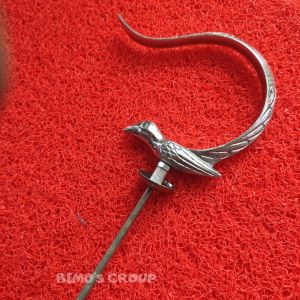 GANTUNGAN SANGKAR BURUNG LOVEBIRD PLECI MURAI KOTAK ANIS BRANJANGAN BESI STAINLIS MOTIF BURUNG