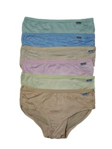 6pcs/12pcs Girls Solid Cotton Panties Bundle 🌸 | Soft Stretch Briefs Sizes 9-12 / 13-16 / 17-20 Years | Comfy Everyday Underwear