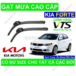 Gạt Mưa Silicon Nano Kính Lái KIA FORTE Cặp Gạt Mưa K.ính Lái KIA FORTE Có Đủ Size C.ho Các Đời Xe KIA FORTE