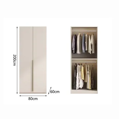🇸🇬SG Seller🇸🇬LILY Modular 18mm Thick E0 Solid Plywood 2|3|4 Doors Wardrobe 12 Months Warranty