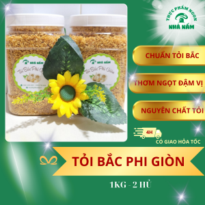 1KG - Tỏi BẮC Phi - Tỏi Nhà Làm Thủ Công - Nguyên Chất 100% không pha