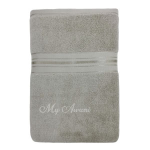 Tuala Mandi Dewasa Large Size (#Y8771) 70x140cm Kain Tebal Serap Air 385g Bath Towel Soft Cotton High Absorbent