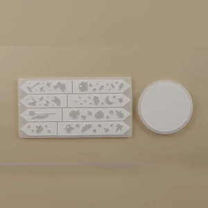 Flexible Silicone Mold Gypsum Mold Home Decorative Mold Perfect for Unique House Shape Holder and Ornament