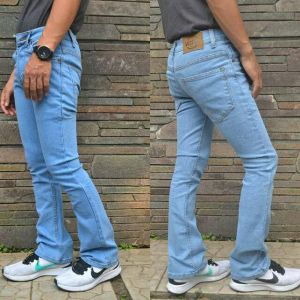 Celana Jeans Pria Cutbray BootCut Trending Komprang Orlen Denim