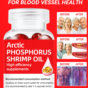 Upgraded Antarctic Krill Oil Contains Highly Active Astaxanthin Omega 3 To Boost Immunity And Antioxidants A Natural And Safe Dietary Supplement 南极磷虾油
