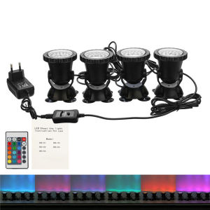 Swimming pool LED underwater lights RGB Decorative IP68 Waterproof Fountain Landscape Pond Outdoor wallpaper light AC24V