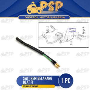 Swit Rem Beat Fi Belakang (Kiri) - Switch Suit Suwit Rim Brake Break Kaki Bawah Lampu Stop Bagian