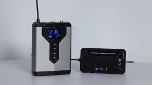 TFFRDN Q7 Wireless lapel Microphone System Lapel microphone with rechargeable waist pack and receiver wireless microphone for DS