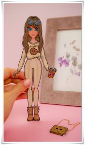 🐻สาวน้อยชุดหมี🐻🐼 ตุ๊กตากระดาษ บ้านตุ๊กตากระดาษ แต่งตัวตุ๊กตา เสื้อผ้าตุ๊กตากระดาษ บทบาทสมมุติ ของเล่นแฮนด์เมด DIY สติกเกอร์ ของเล่นเสริมพัฒนาการเสริมจินตนาการเด็กๆ สําหรับเด็ก 3-12ปี ของขวัญลูกสาว กิจกรรมเด็กผู้หญิง