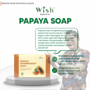 Wish Sabun Pepaya By Dr Boyke Transfarant Soap Papaya
