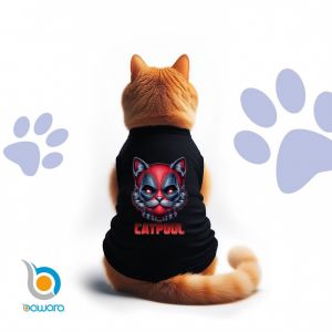 Baju Hewan Peliharaan Untuk Kucing Kelinci Anjing Monyet Motif Catpool Wawoye