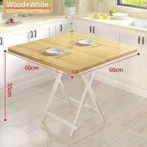 Portable dining table Home folding office computer table Dining table Study table Foldable table