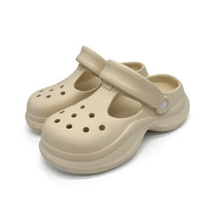 Lateny Kodok Wanita Kekinian Sandal Fuji Sandal Baim Wedges Sandal Jelly Wanita Sol Lembut Anti-slip