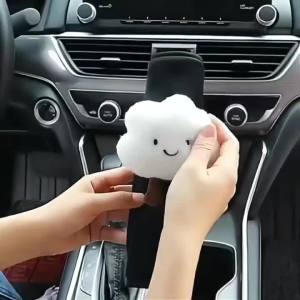 2/4 PCS Cute Seat Belt Cover Pads Cartoon Cloud Seatbelt Covers for Kids and Adults Soft Seatbelt Cushion Car Seat Strap Pads (2)
