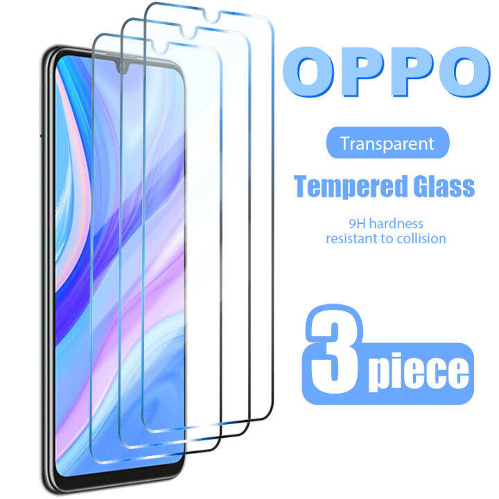 3pcs Clear Tempered glass for Oppo A5S A3S A15S A15 A17K A17 A16 A16k ...