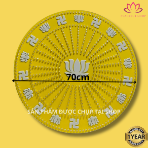 Đèn LED Hào Quang Hoa Sen Cao Cấp 32 Kiểu Chất Liệu Mica Full Viền