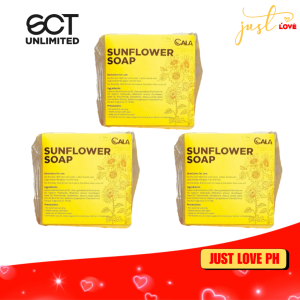 SCT Unlimited Sunflower Soap with Niacinamide 70g 3 Bars