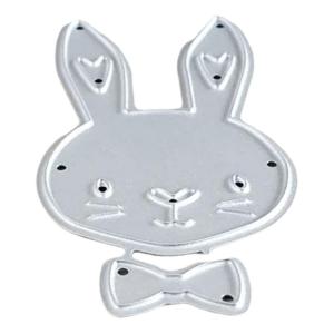 Rabbits Cutting Dies Carrots Carbon Steel Die Cut Scrapbooking Embossing Stencils for Scrapbooking Making Packaging