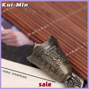 Kui-Min Hot Chuông cổ Tượng điêu khắc mini Trung Quốc Chuông phật quan âm cầu nguyện chuông phong thủy