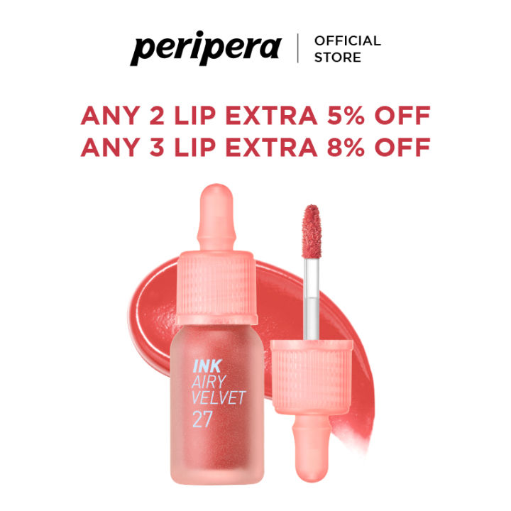 PERIPERA Ink Airy Velvet (AD) [29 Colors to Choose] | Lazada