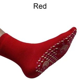 KAOS KAKI MAGNETIK Terapi Pemanas Penghangat Telapak Kaki Tourmaline Magnetic Socks Magnet