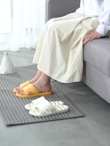 WomenS Summer Bathroom Slippers For Home Use Couples Indoor Water-Draining Household Bathing Summer EVA Sandals For Men