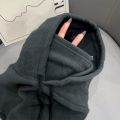 Warm Hoodie Hat Winter Men Women Hat Thermal Polar Fleece Balaclava Hat Hooded Neck Warmer Hike Cycling Windproof Hat. 