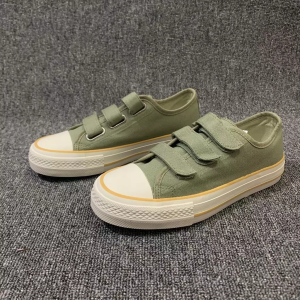 Sepatu Sneakers Wanita Cardinal Adine-1 WCNCL01550F Katun Kombinasi Velcro Lowcut