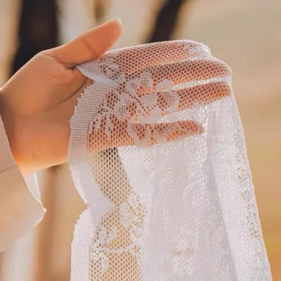 ม่าน ผ้าม่านตีนตุ๊กแก ผ้าม่านประตูผ้าพันคอ jacquard ลูกไม้โปร่งใส ไม่ต้องเจาะผนัง