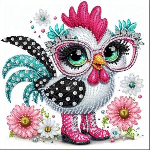 5D ที่ใช้ในการถ่ายภาพและตกแต่งด้วยเม็ดเพชรเอเลี่ยนแบบทำมือชุดภาพวาดนกฮูกรูปร่างพิเศษของขวัญที่ไม่เหมือนใคร